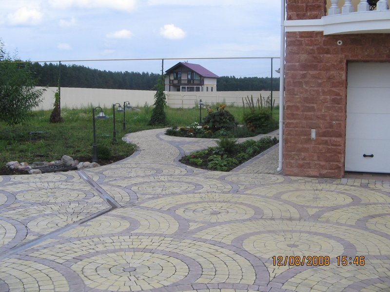 Укладка плитки в г. Иваново (2006-2008 год)